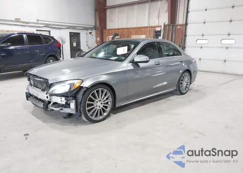 2015 Mercedes-Benz C 300 Luxury/Sport from USA, damaged, VIN 55SWF4JB0FU068422